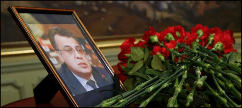 Turkish police detain six after Russian ambassador shot dead