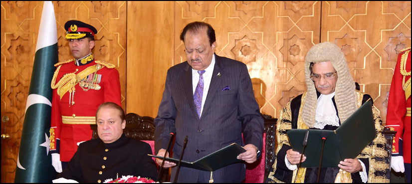 Justice Saqib Nisar takes oath as new Chief Justice of Pakistan