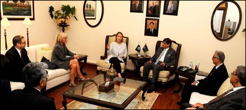 CM Sindh contacts US Consul General, requests early visa for tortured cadet, family