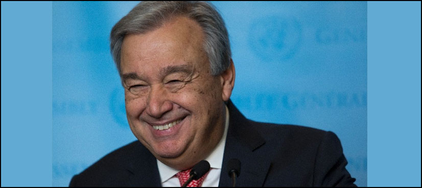 Antonio Guterres sworn in as UN chief