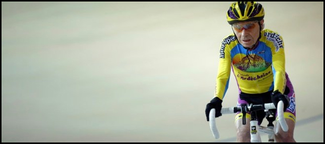 French cyclist sets the pace -- at the age of 105