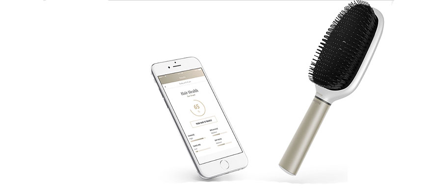 WATCH: This smart hairbrush can listen to your hair’s needs