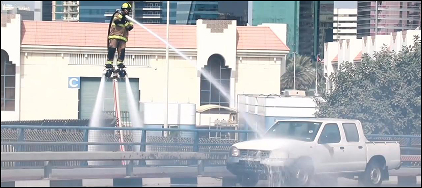 VIDEO: ‘Flying firefighters’ will now tackle blazes in Dubai