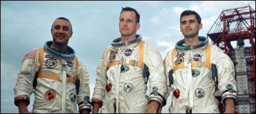 NASA unveils spaceship hatch 50 years after fatal Apollo 1 fire