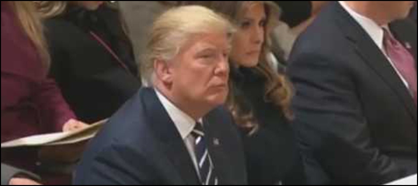 WATCH: Donald Trump listens to recitation of the Holy Quran at inaugural service