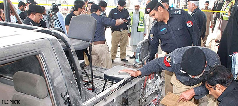 Bannu police station attack injures two police officers