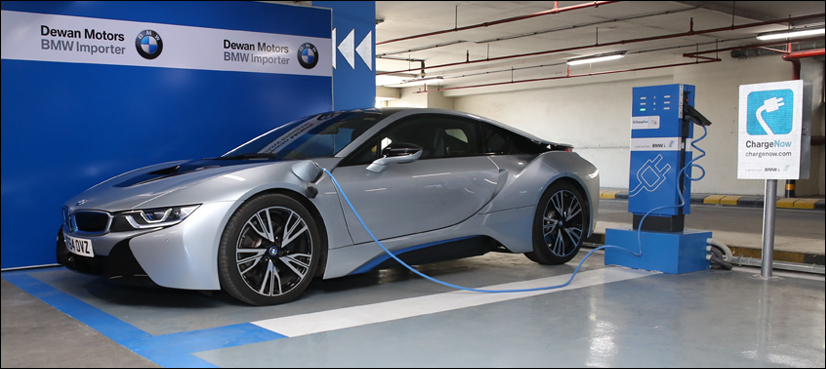 Dewan Motors installs BMW public charging station in Karachi