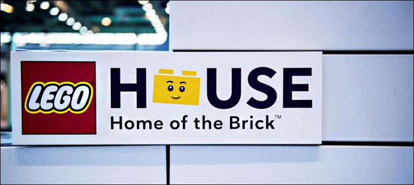 Lego builds giant brick house in its home town