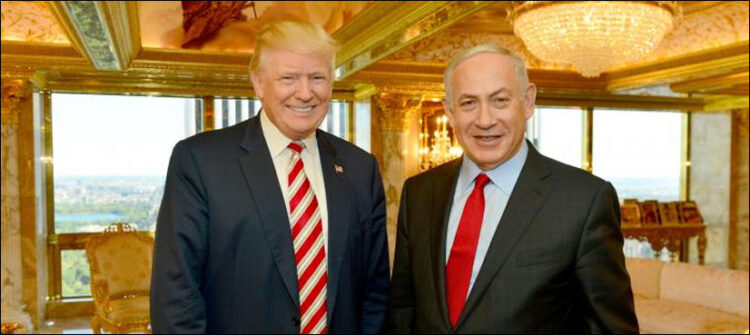 Netanyahu non-committal on Palestinian statehood as he heads to US