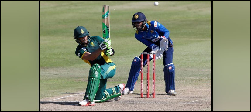 Du Plessis hits 185 as South Africa win fourth ODI v Sri Lanka