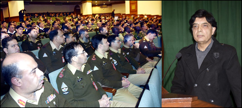 Only terrorists would benefit from Trump's policies, says Nisar