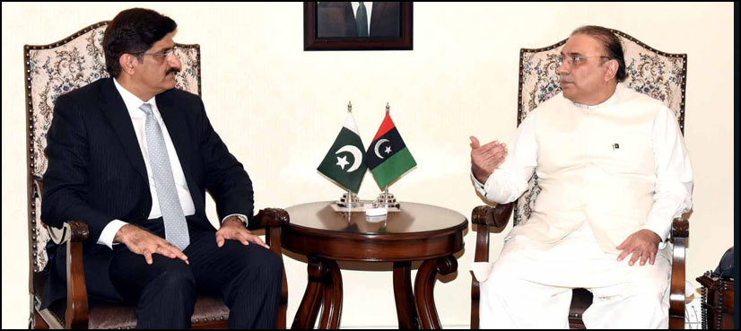 Zardari advises CM Murad to expel Afghans from Sindh