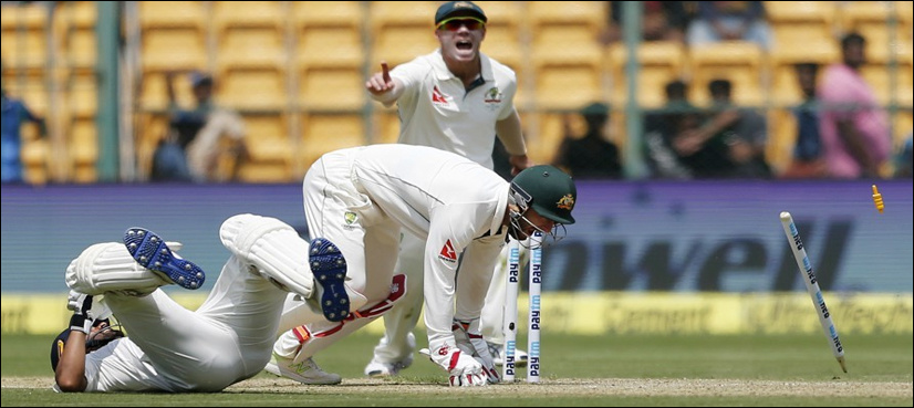 Australia bowl out India for 189 in 2nd Test