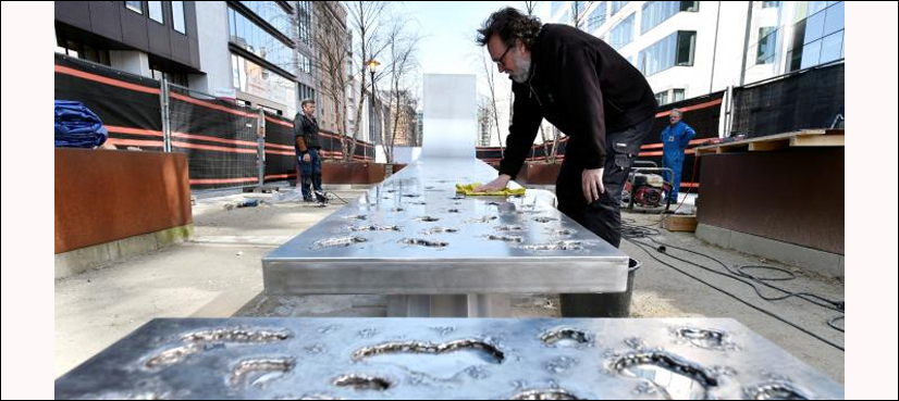 Brussels installs memorial to mark attack anniversary