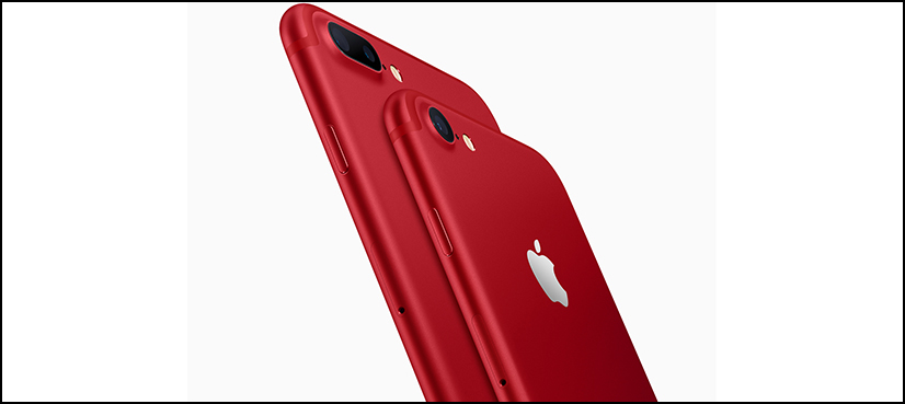 Apple announces to launch red iPhone 7, iPhone 7 Plus
