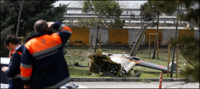 Seven dead including Russians in Istanbul helicopter crash