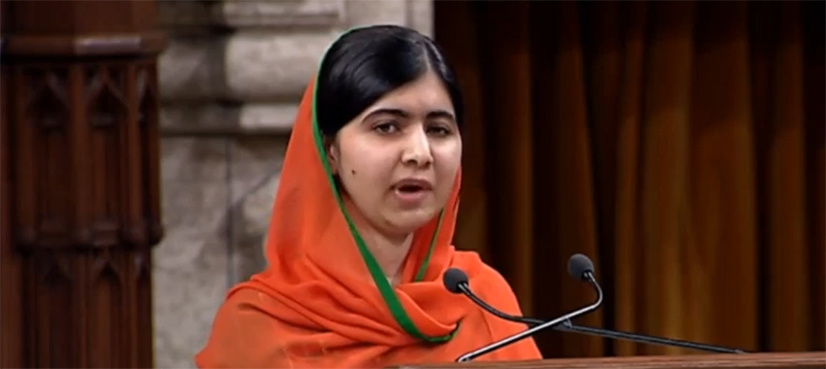 WATCH: Pakistan's Malala Yousafzai addresses Canadian Parliament