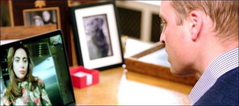 Prince William, Lady Gaga team up against mental health ‘taboo’