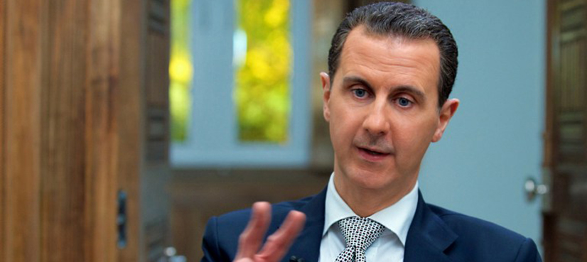 Syria's Assad says chemical attack '100 percent fabrication'