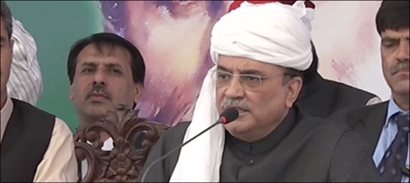 People 'in mountains' must realize India is misguiding them: Zardari