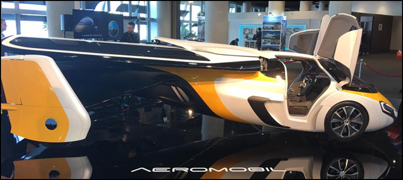 VIDEO: AeroMobil unveils updated version of its flying car