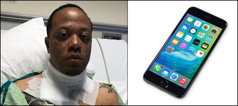 Man electrocuted after charging iPhone in bed overnight