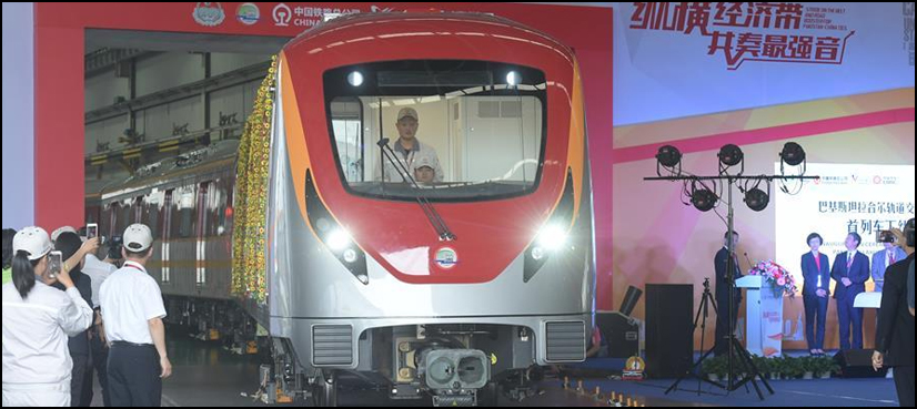 China produces trains for Orange Line metro