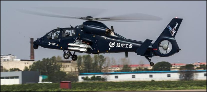 New Chinese attack helicopter makes maiden flight