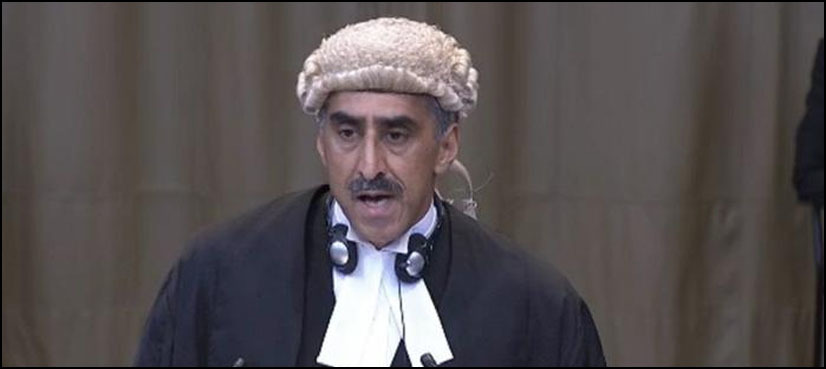 Pakistan's counsel at ICJ Khawar Qureshi represented India in 2004