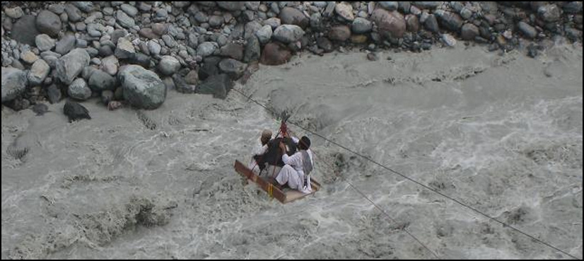 Four drowned as chairlift plunges in River Indus in Kohistan