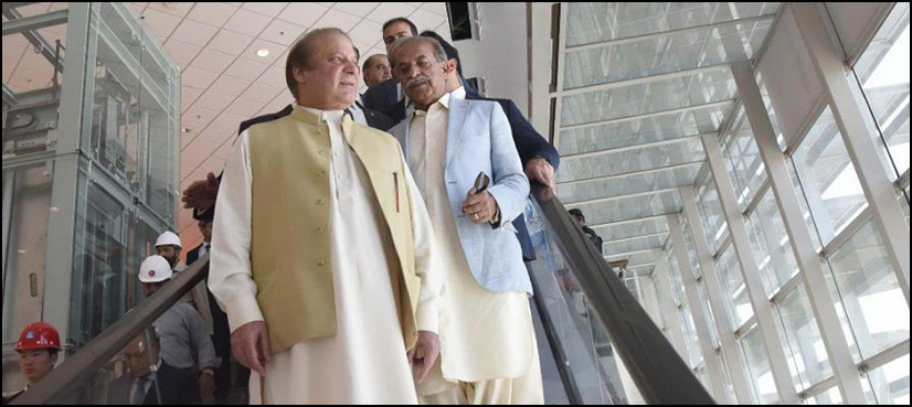 PM performs ground-breaking of Islamabad metro bus section