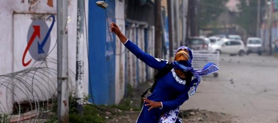 Spontaneous protests wrongfoot police, loosening India's grip on Kashmir