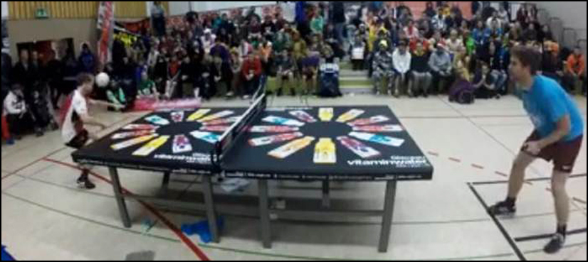 VIDEO: This unbelievable ‘head-tennis’ match is watched by millions of people