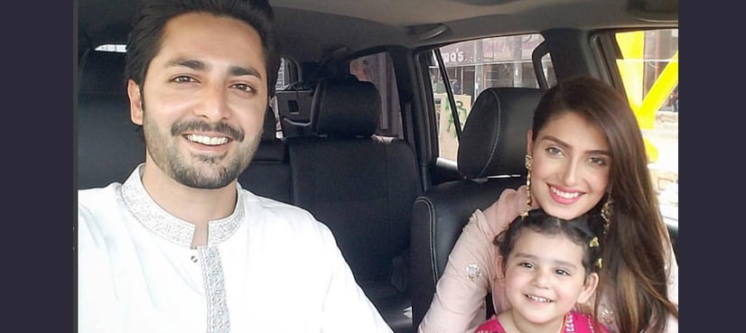 WATCH: Ayeza Khan's daughter enjoys rain in the cutest way possible