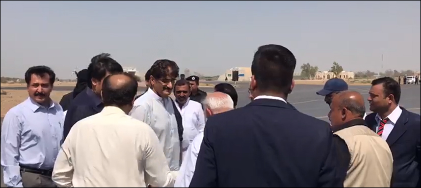 Sindh CM inspects six under-construction roads in different districts