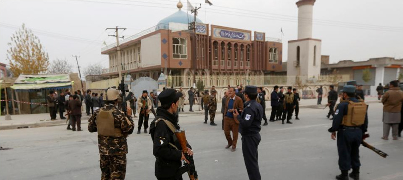 Suicide bomber hits crowded Kabul mosque: officials
