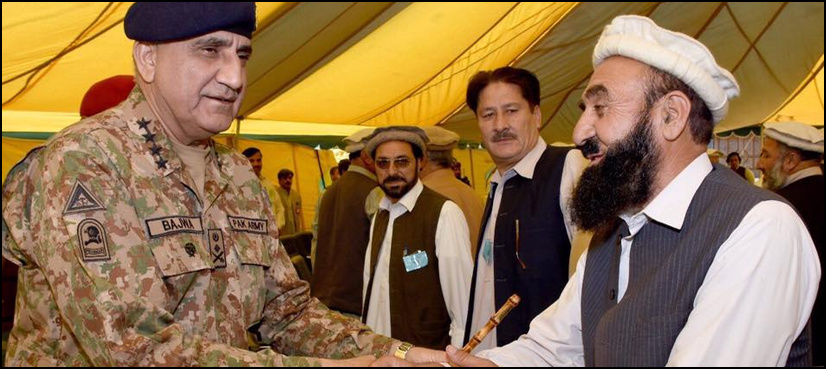 Army Chief visits Parachinar to address grievances after terror attacks