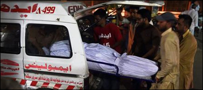 Van collides with parked truck in Mardan, five die