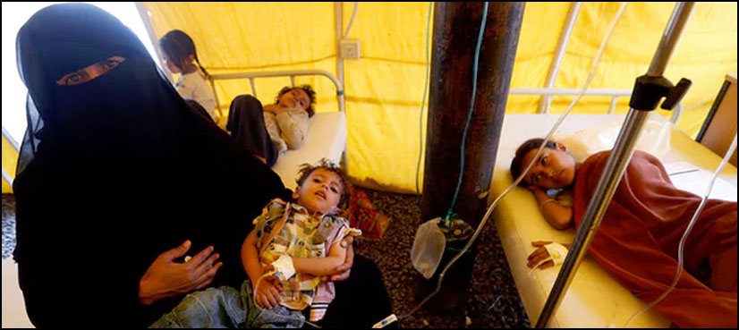 Yemen cholera toll nears 1,000 as 'humanity loses out to politics'