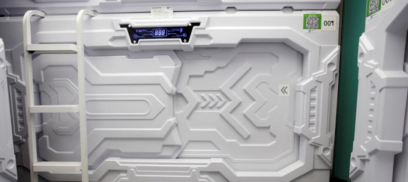 Eyeing sleepy office workers, China's 'sharing economy' opens nap capsules