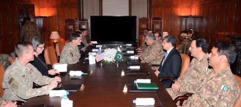 US CENTCOM commander calls on COAS to discuss peace in Afghanistan