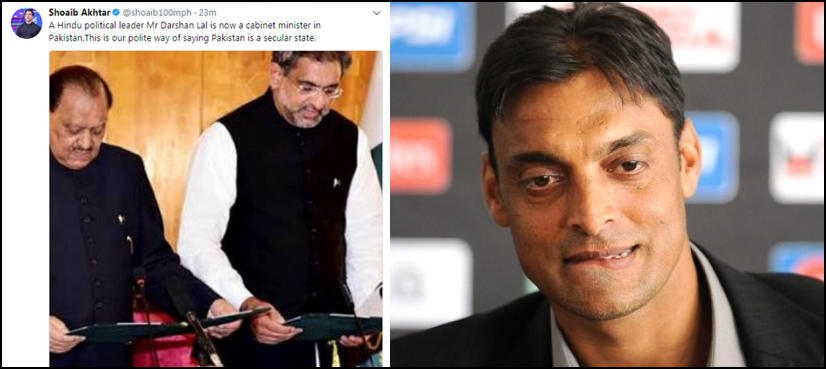 Did Shoaib Akhtar fail to identify new PM Shahid Khaqan in a picture?
