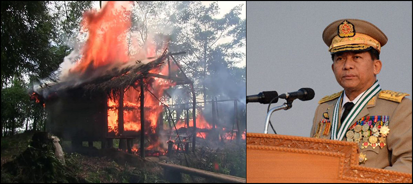 Myanmar army chief urges unity over Rohingya 'issue'