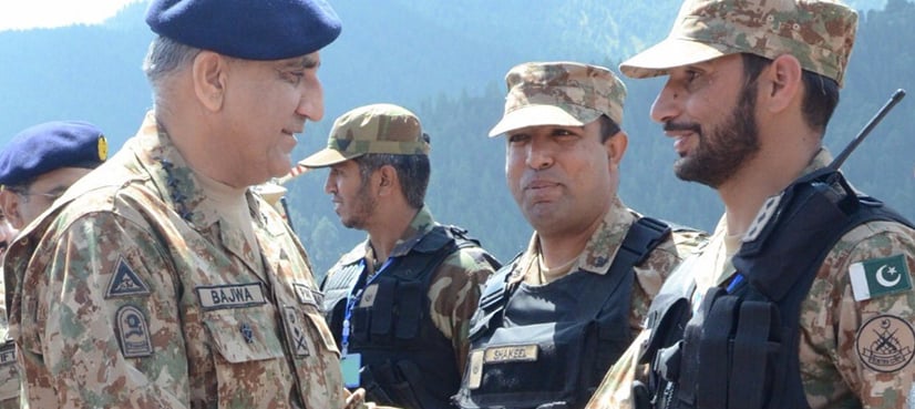 COAS reaches Balochistan on second day of Eid-ul-Azha