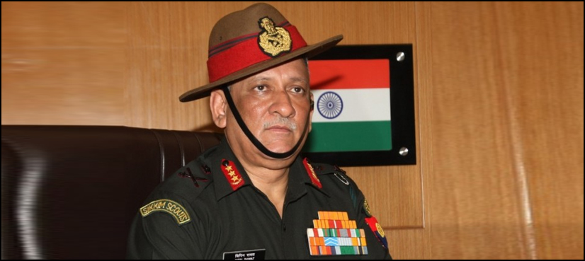 India's army chief says China 'testing limits'