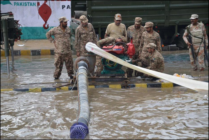 Pakistan Army launches rescue operation after breach in Nai Gaj Dam: ISPR