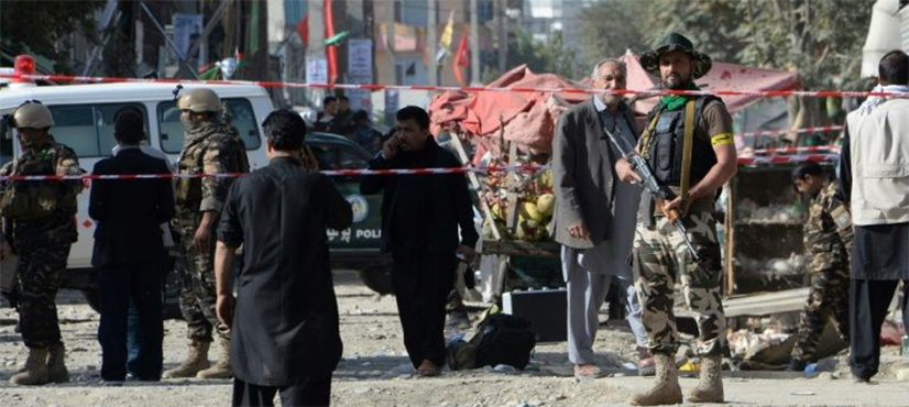 Suicide bomber kills six near Kabul mosque