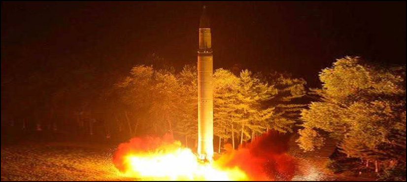 North Korean missile reportedly on the move