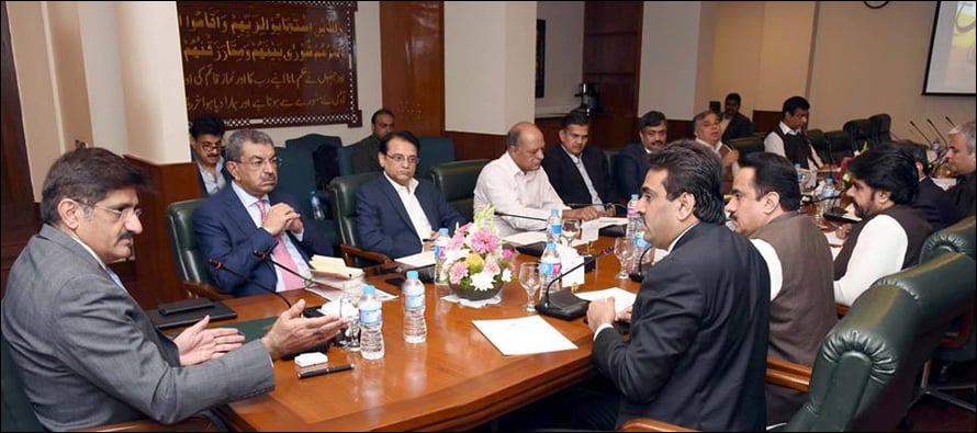 Murad Shah orders reconstruction of drains in Karachi's slum areas