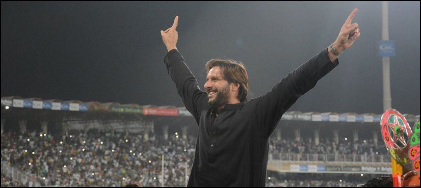 Afridi finally receives a farewell send off by the PCB